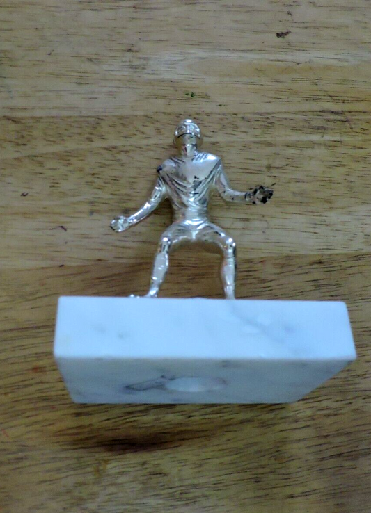 FOOTBALL TROPHY--4..75X3.75X2.75 INCHES