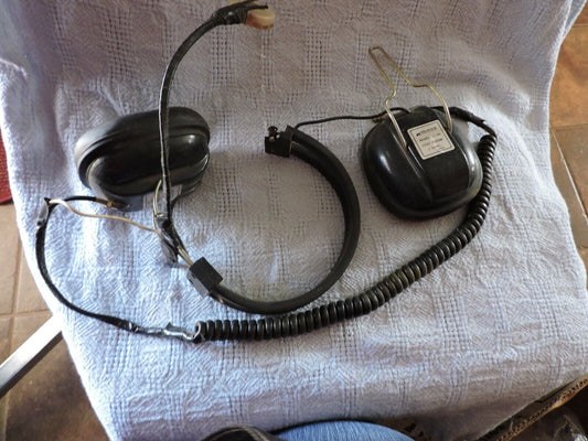 MIDLAND AVIATION HEAD SET--SELLING FOR PARTS