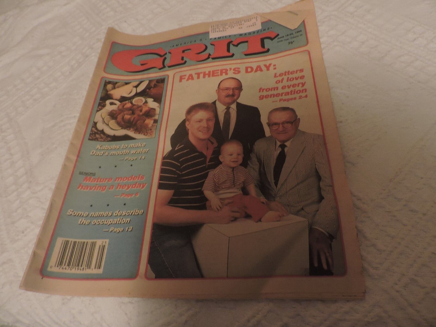 Grit Magazine July 1989 Issue Featuring: "Clean Water"
