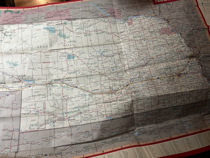 UNIVERSAL MAP: NEBRASKA ROADMAP  NO DATE