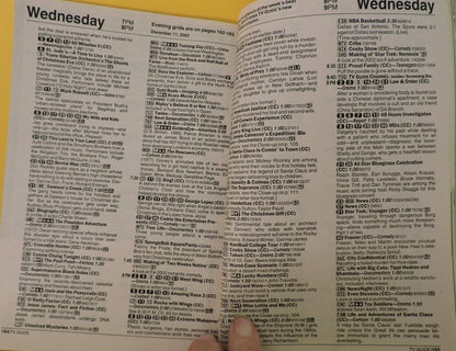 STAR TREK 3D IMAGE ON THE DECEMBER 7-13 2002 TV-GUIDE