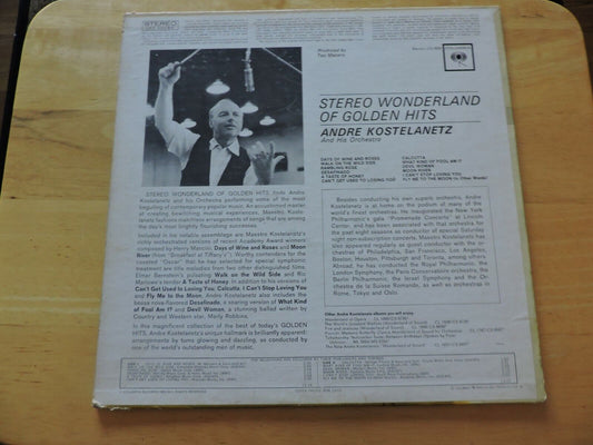 Andre Kostelantez Wonderland of Golden Hits Vinyl Album