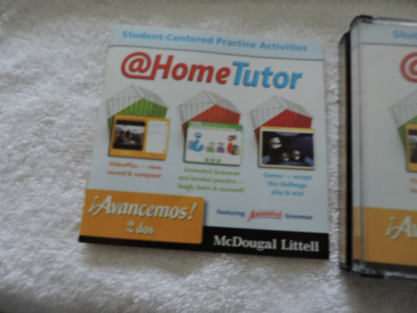 HOMETUTOR: SPANISH GRAMMER LEARNING  3 CD SET  FEATURING ANIMATED GRAMMAR