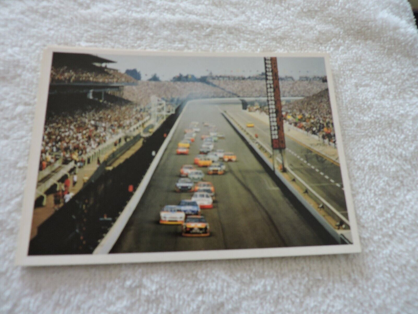 1997 START OF THE BRICKYARD 400   UNPOSTED POST CARD