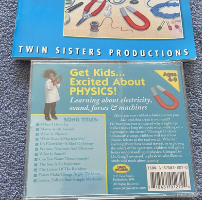 PHYSICS CD AND ACTIVITY BOOK NEW SCIENCE SERIES 1999