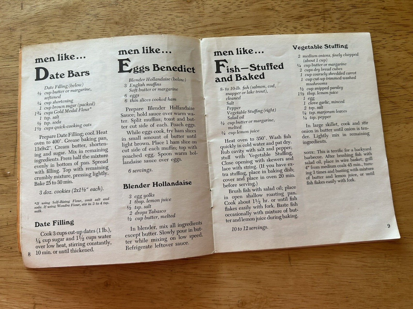 BETTY CROCKER'S FOODS MEN LIKE--1978