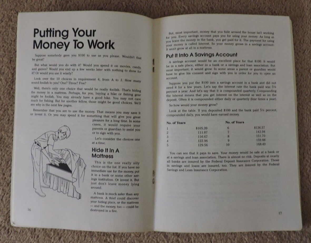 Merit Badge Series Personal Management Pamphlet 1991 Version of 1982 Printing