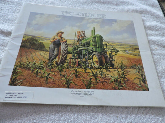 Two-Cylinder  volume 4 number 6  JOHN DEERE  1991