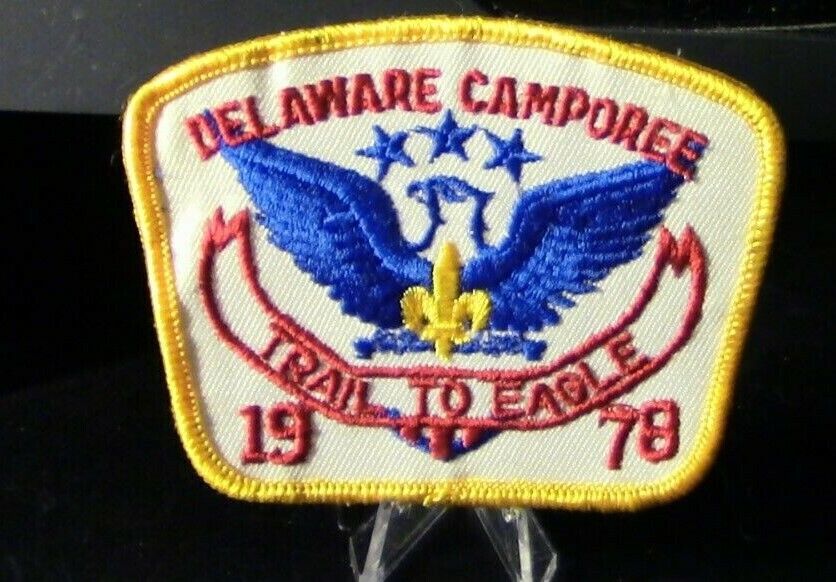 BSA Delaware Camporee Trail to Eagle 1978 Patch