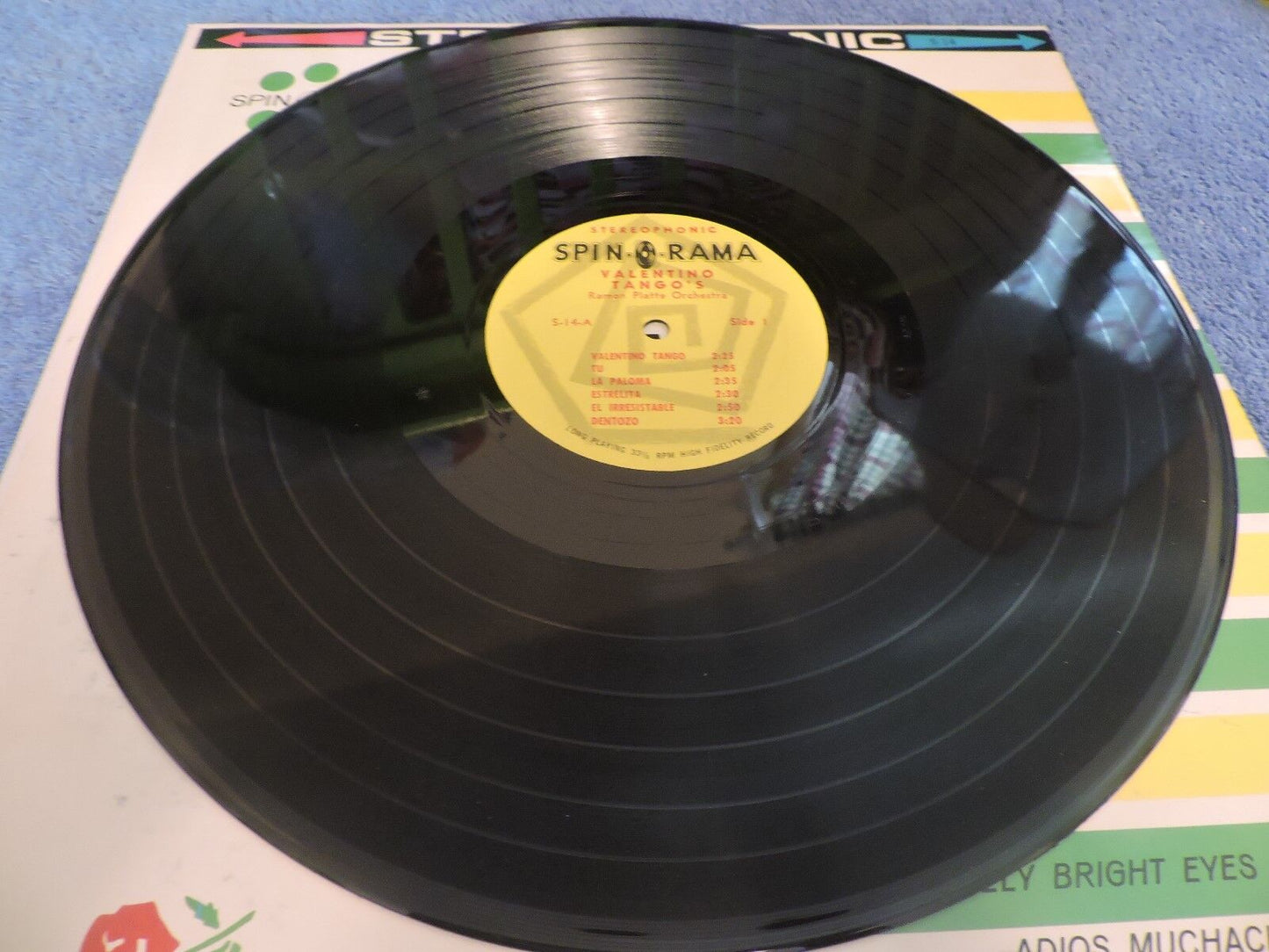 Rudolph ValentinoTangos:   Movement in Sound Album 331/3