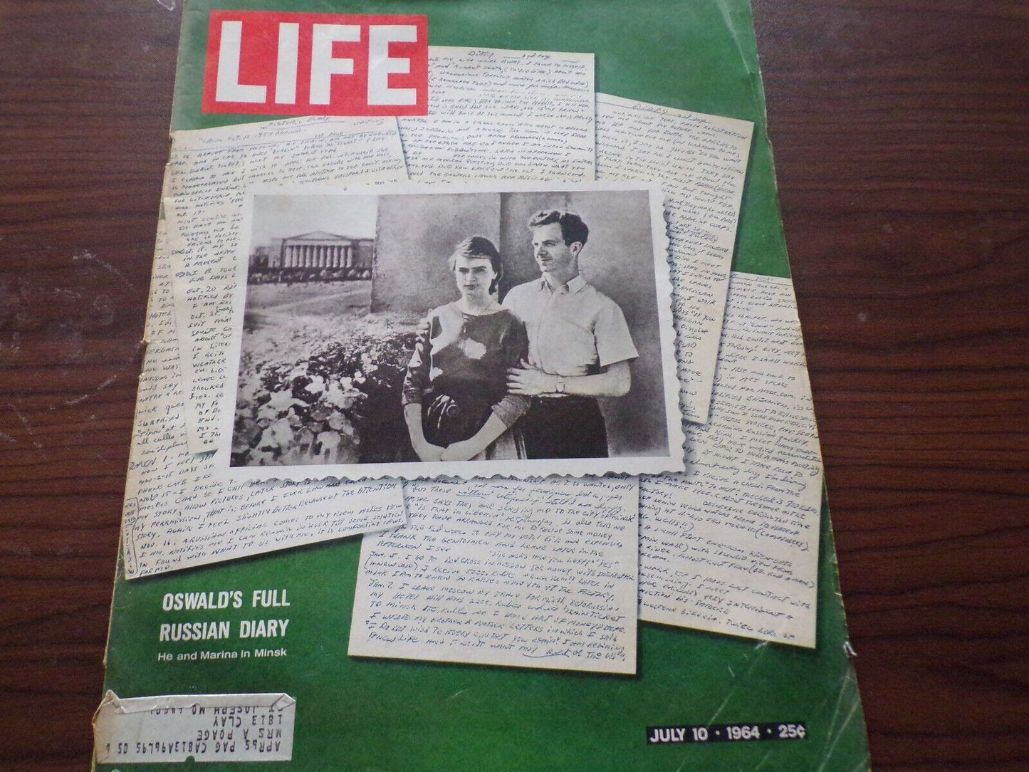 Lot of 5 Life Magazines: All Featuring JFK's Life and Death 1963-1964