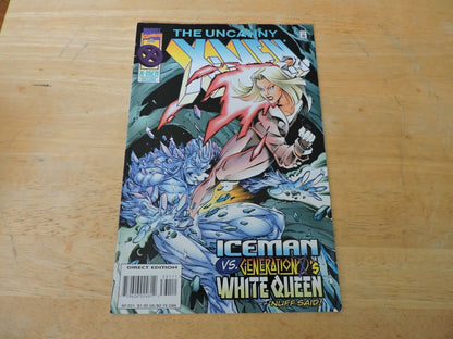 The Uncanny X-Men Issue Deluxe #331 ICEMAN VS. GENERATION X'S WHITE QUEEN