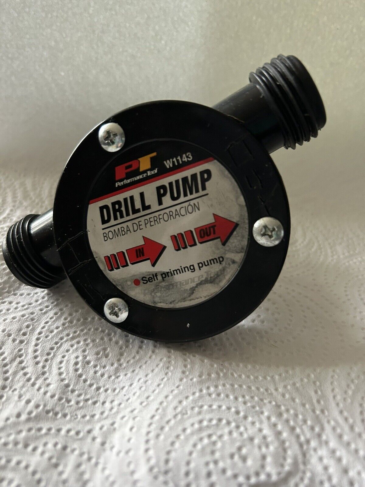 PERFORMANCE TOOL: DRILL PUMP SELF PRIMING W1143 NEW