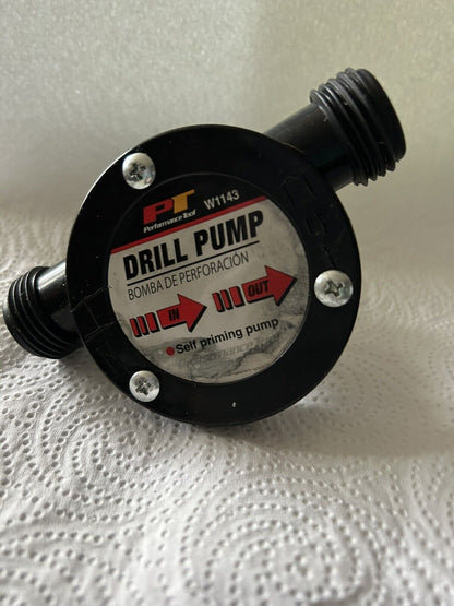 PERFORMANCE TOOL: DRILL PUMP SELF PRIMING W1143 NEW