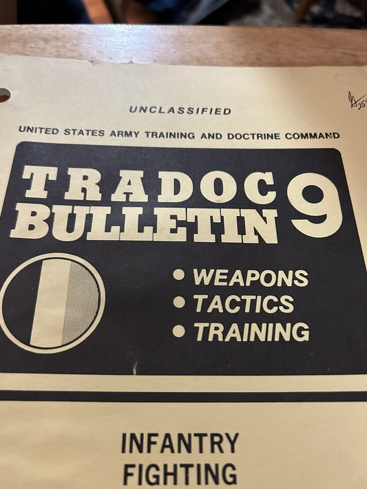 TRADOC BULLETIN 9 1977 INFANTRY FIGHTING POSITIONS