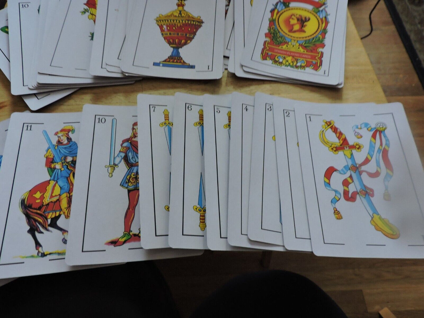 PUERTO RICO SPANISH PLAYING CARDS 7X5 INCHES NIB
