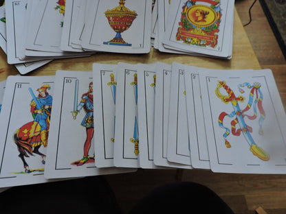 PUERTO RICO SPANISH PLAYING CARDS 7X5 INCHES NIB