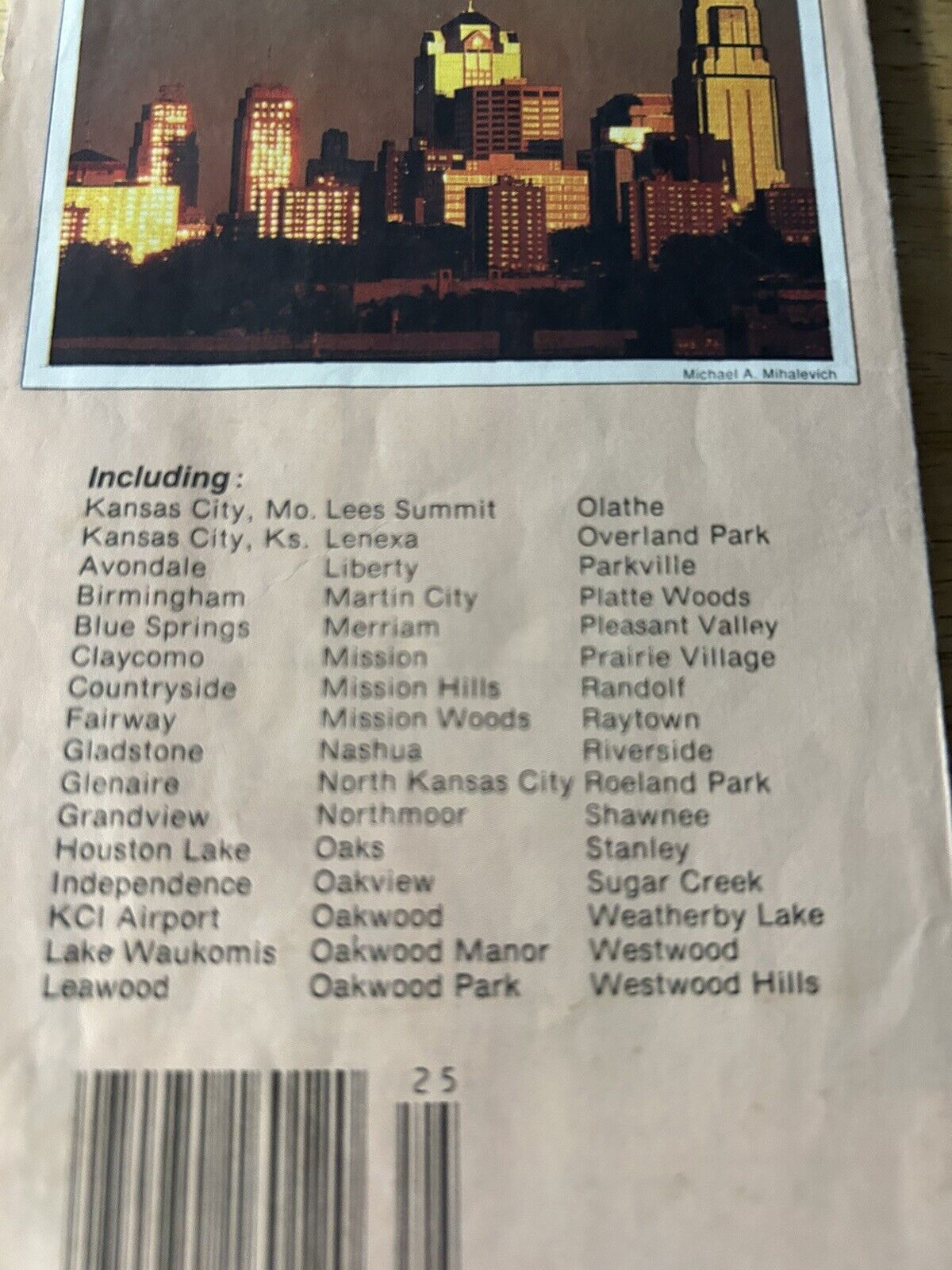 1989-90 EDITION KANSAS CITY AND VICINITY