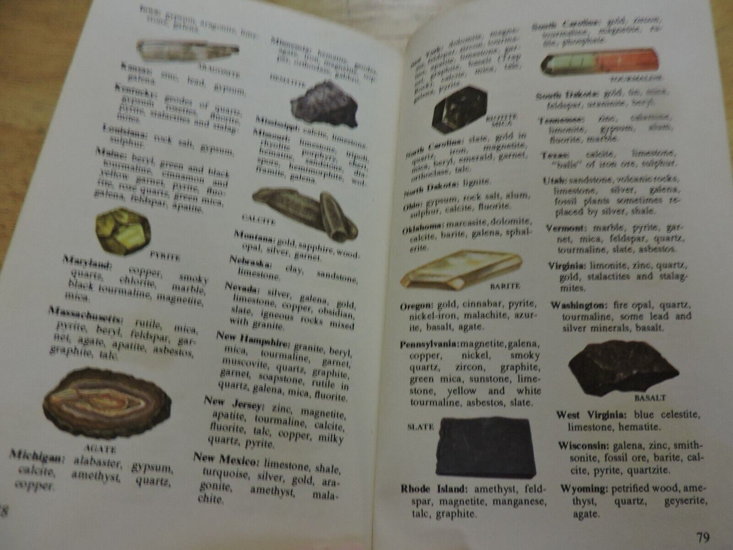Rocks and Rock Collecting, by Eva Knox Evans HARDCOVER Golden Press (1970)