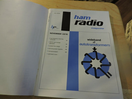 HAM RADIO MAGAZINE  NOVEMBER 1976