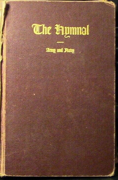 WWII Era 1942 Printing: Army and Navy Hymnal