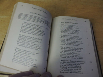 A SELECTION OF THE SHORTER POEMS OF WORDSWORTH 1914
