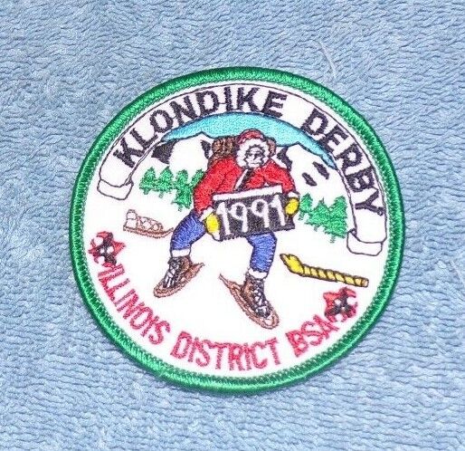 BSA: Klodike Derby 1991 Illinois District Patch