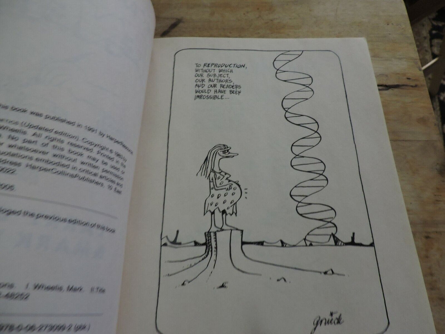 THE CARTOON GENETICS BY LARRY GONICK & MARK WHEELIS 2005