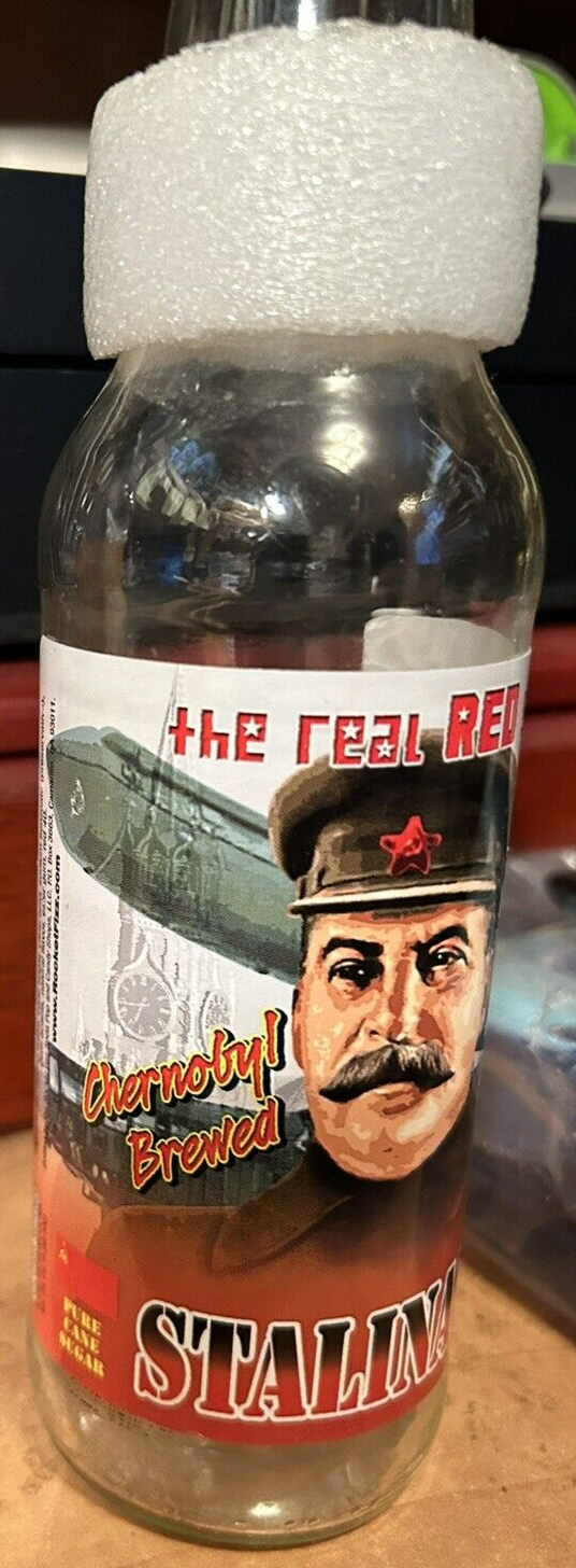 STALINADE "THE REAL RED SODA" EMPTY BOTTLE