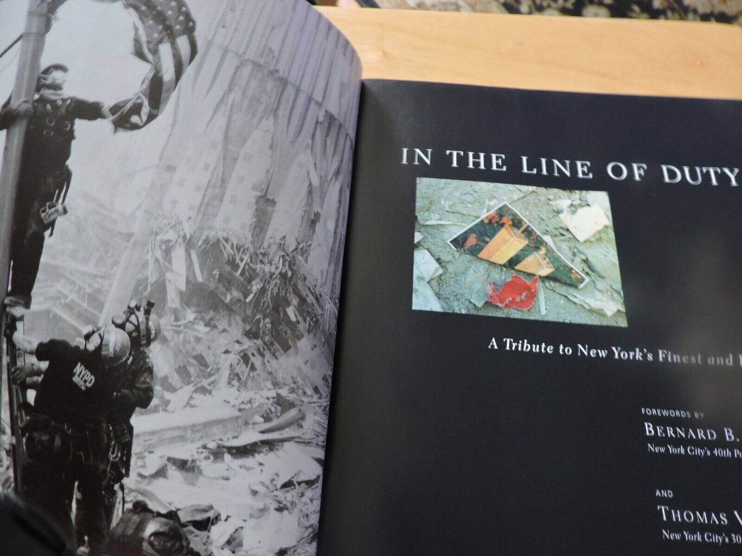 In the Line of Duty: A Tribute to New York's Finest and Bravest by none