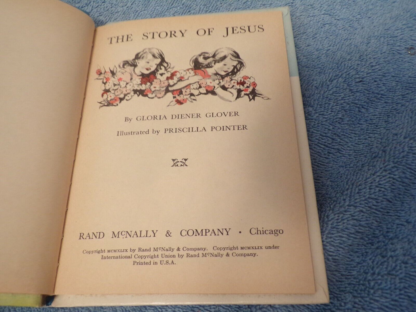 1949 Printing Story of Jesus A First Religious Book
