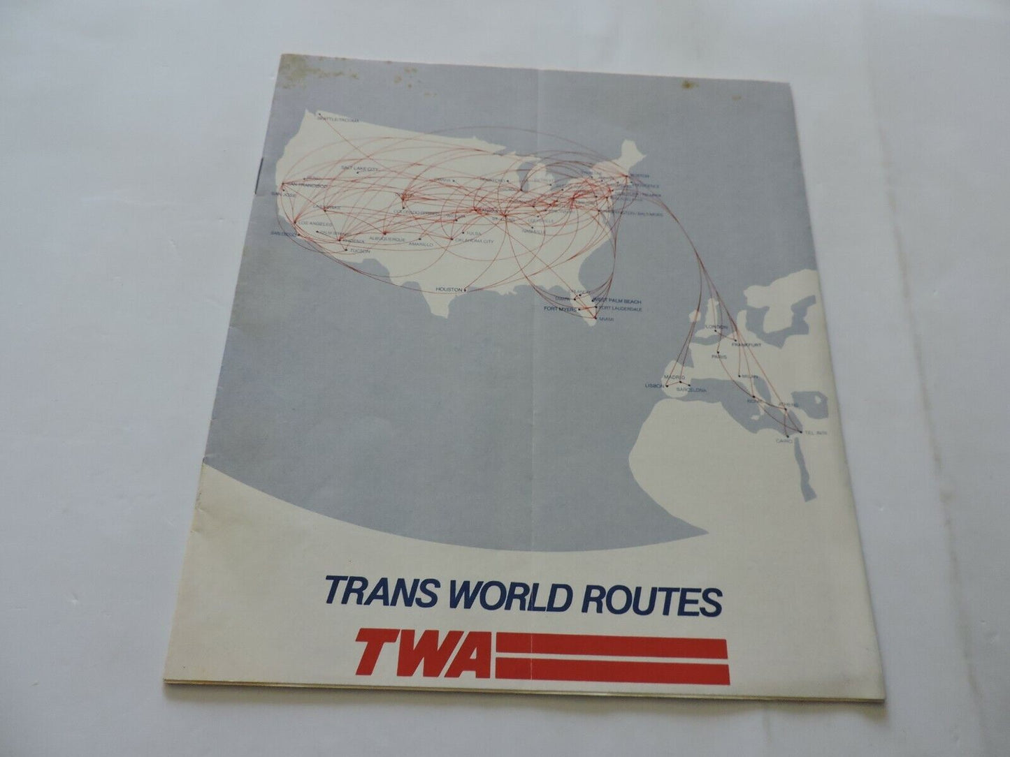 TWA  TIMETABLE    OCTOBER 26-NOVEMBER 30,1980