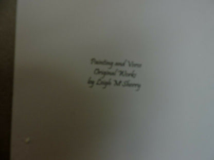 HAPPY THANKSGIVING ORIGINAL PAINTING AND VERSE BY LEIGH McSHERRY 2/50