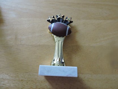 6.5 INCH FOOTBALL TROPHY