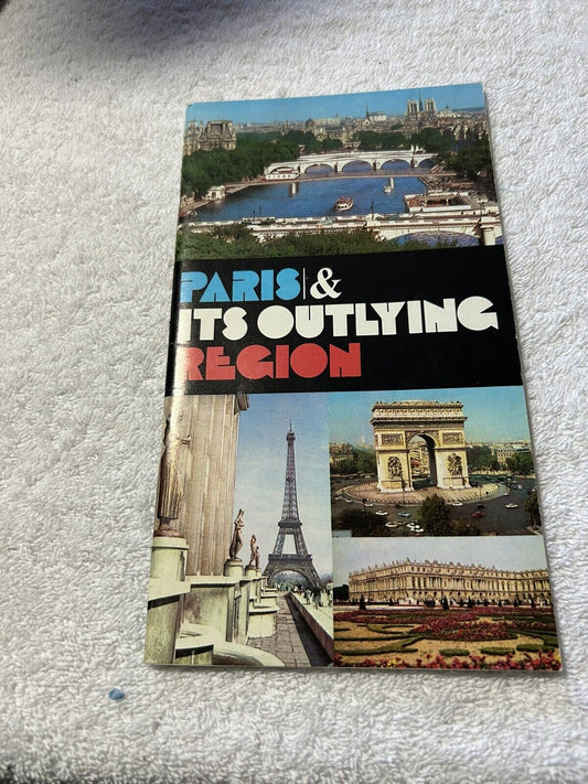 PARIS & ITS OUTLYING REGION, OFFICE de tourisme de PARIS  1975