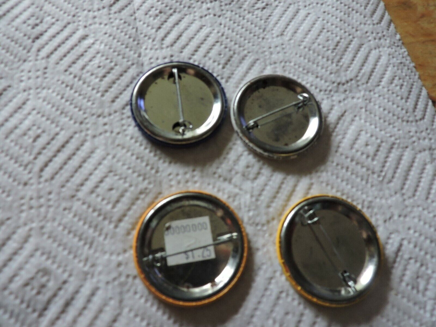 SET OF FOUR MICKEY MOUSE  1.75 INCH PIN