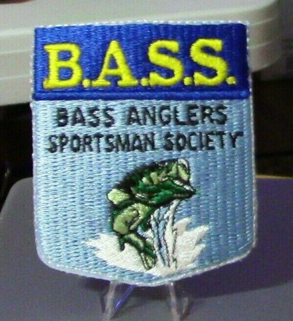 B.A.S.S--Bass Anglers Sportsman Society Patch