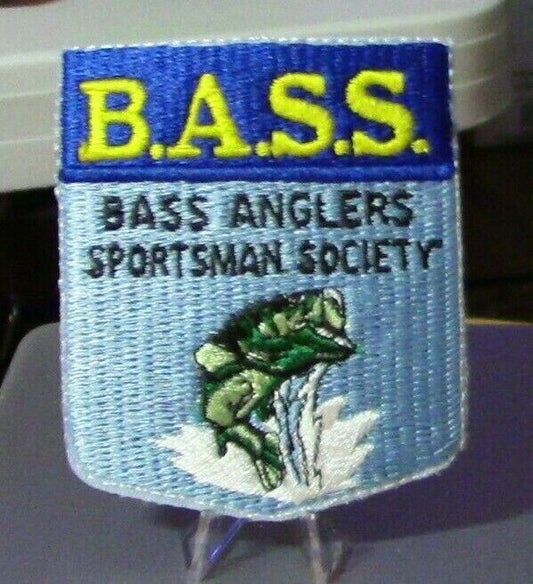B.A.S.S--Bass Anglers Sportsman Society Patch