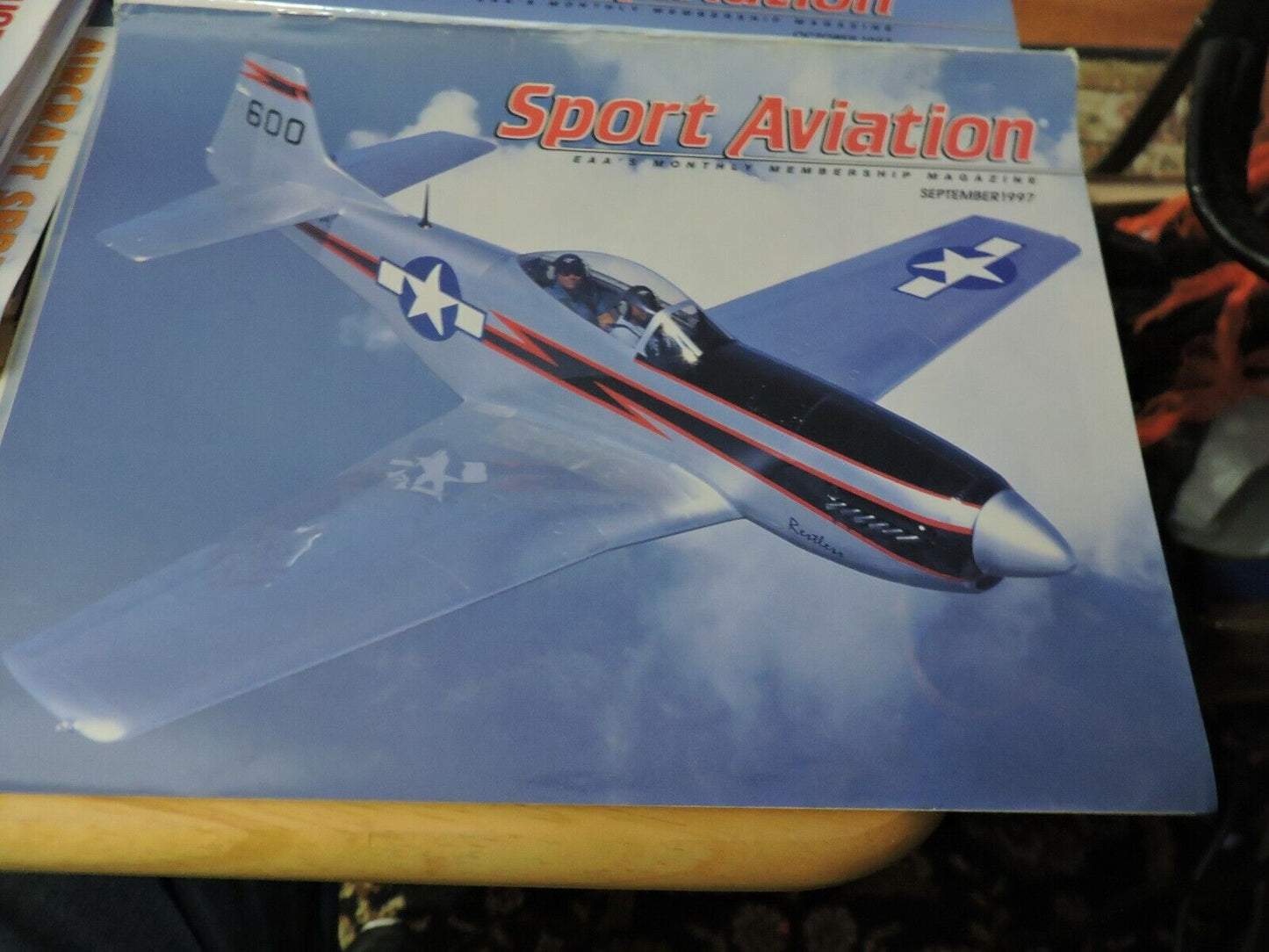 SPORT AVIATION EAA'S MONTHLY MAGAZINE, APRIL-DECEMBER 1997  (9)