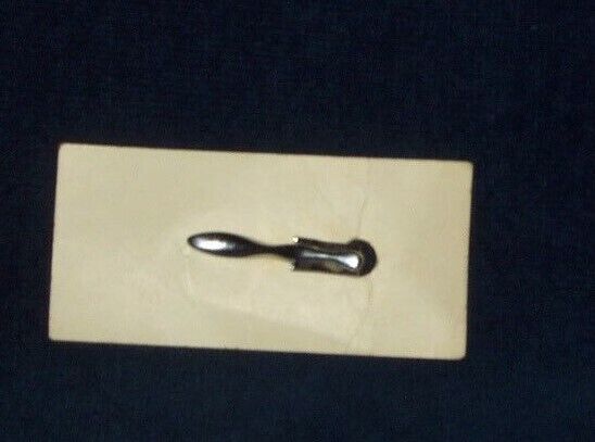 Vintage Silver Tie Clasp, Brand New, Never Worn.