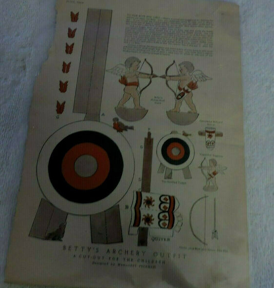 JUNE 1914: BETTY'S ARCHERY OUTFIT BY MARGARET PECKHAM