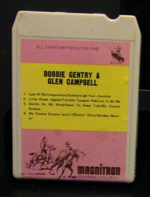 Bobbie Gentry & Glen Campbell 8 Track Tape