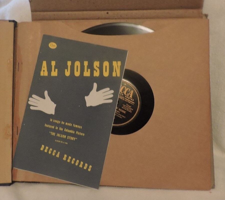 Lot of 3 Albums (sets); Al Jolson: Vol 3 & Songs He Made Famous and Jolson Sings