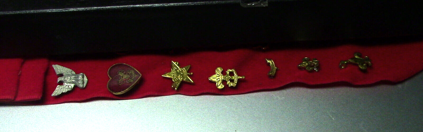 Official Vintage BSA Pins: EAGLE/LIFE/STAR/1ST CLASS/2ND CLASS/TENDERFOOT/SCOUT