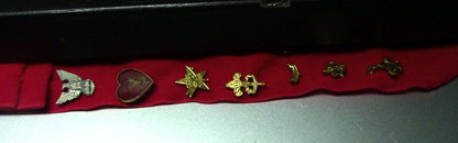 Official Vintage BSA Pins: EAGLE/LIFE/STAR/1ST CLASS/2ND CLASS/TENDERFOOT/SCOUT