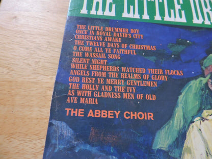The Abbey Choir The Little Drummer Boy 1966 Vinyl Record Album SX-1709 Christmas