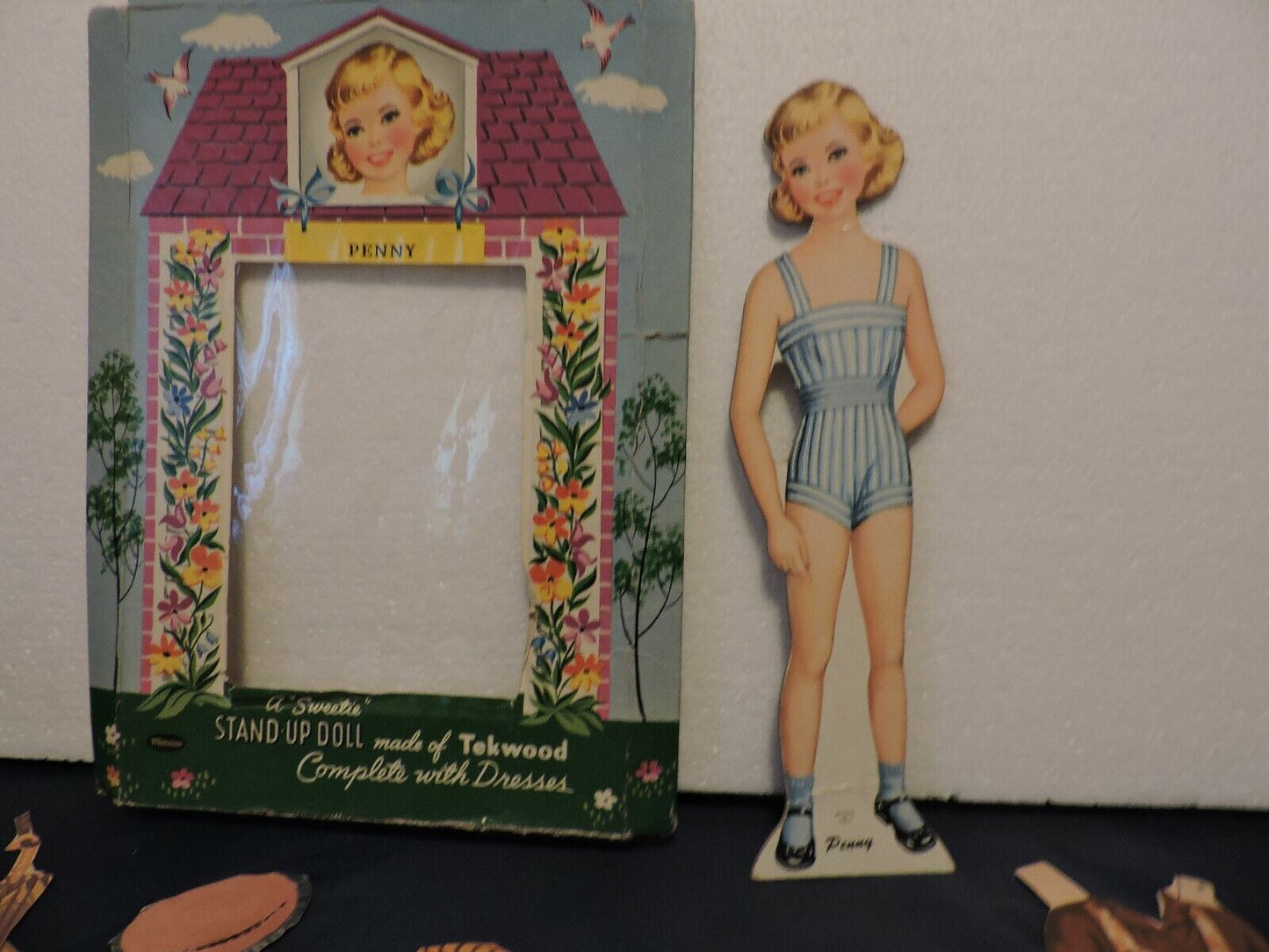 "PENNY " A VINTAGE  PAPER DOLL SET