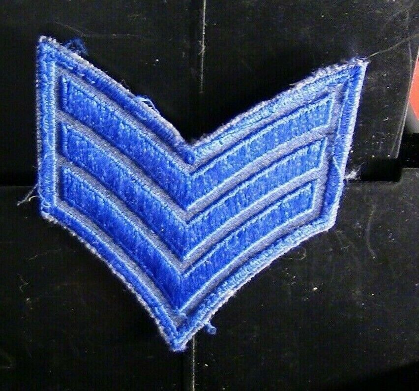 Blue on Blue Sgt.Stripe (Police/Security)