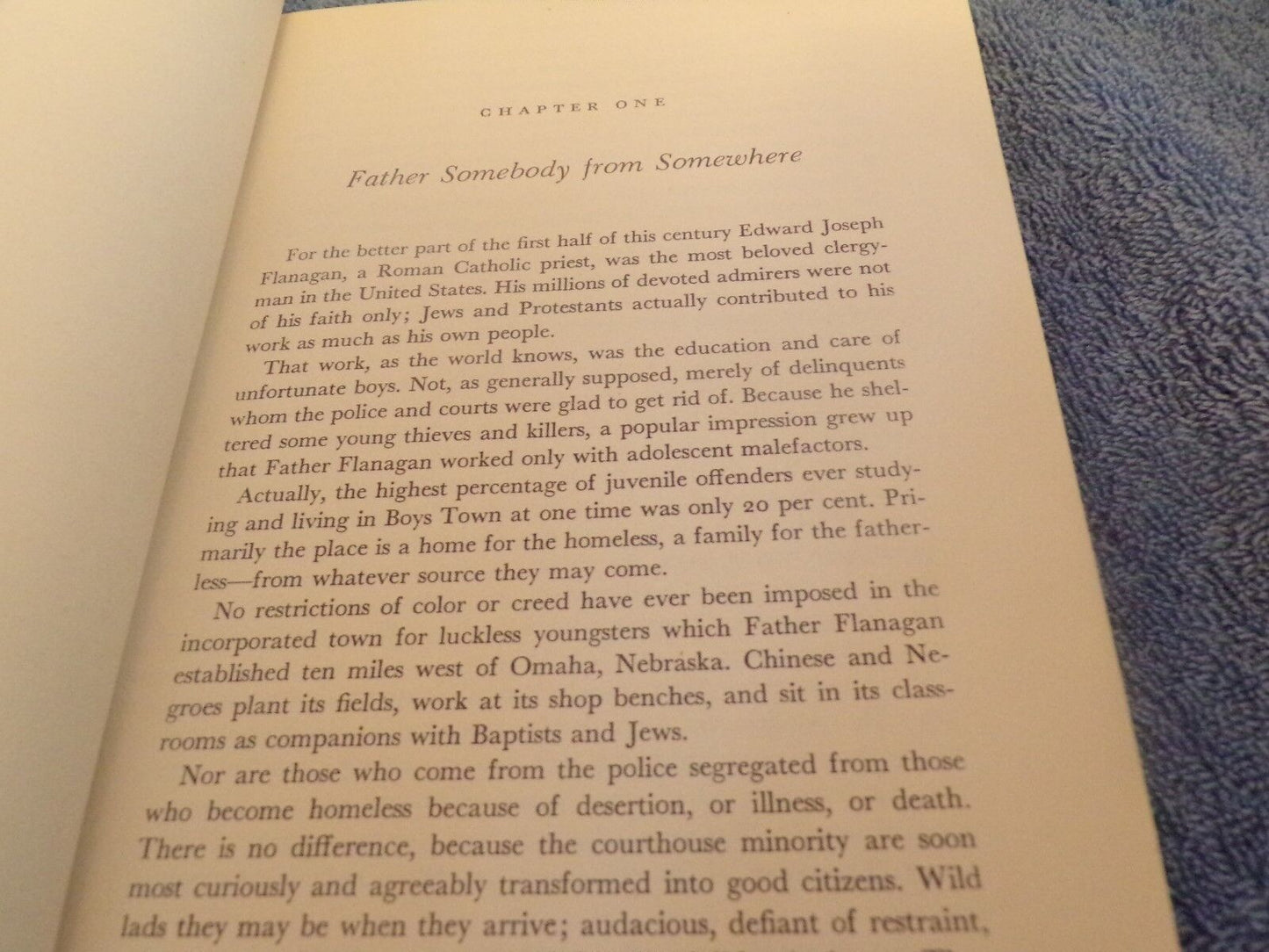 First Edition, 1949-Father Flanagan of Boys Town