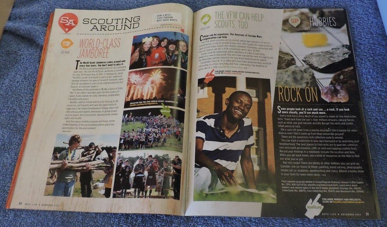 BSA-Boys' Life Magazine-December 2014 Issue